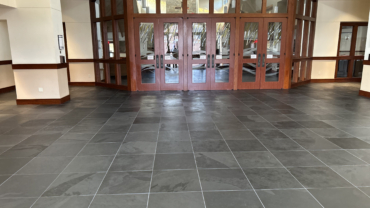 Church Narthex New Slate Floor -Spring, TX