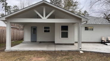 Conroe,TX Backyard Patio Cover Project