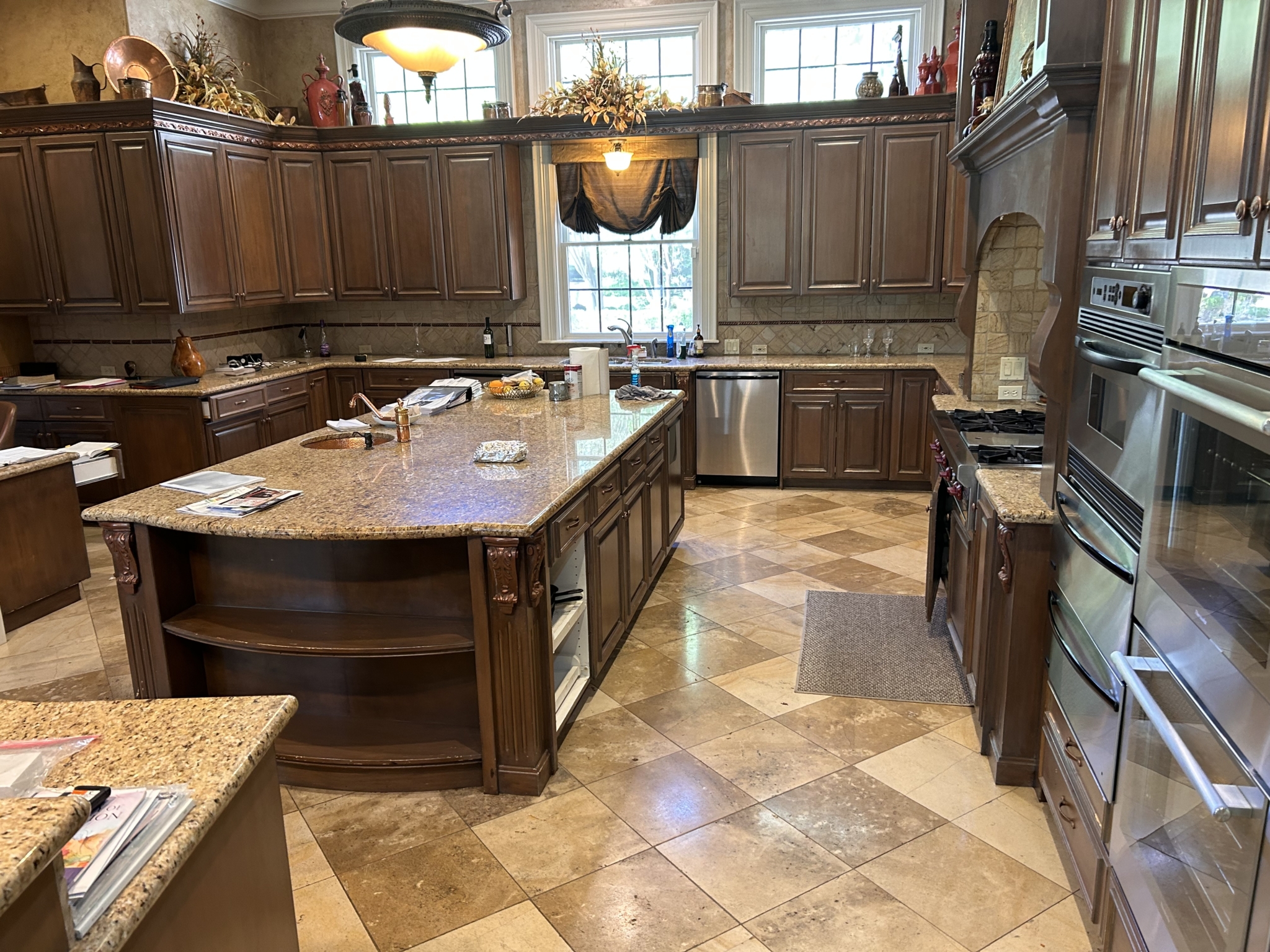 Traditional Or Transitional Kitchen Remodel in The Woodlands, TX by IG Remodeling project photo 3
