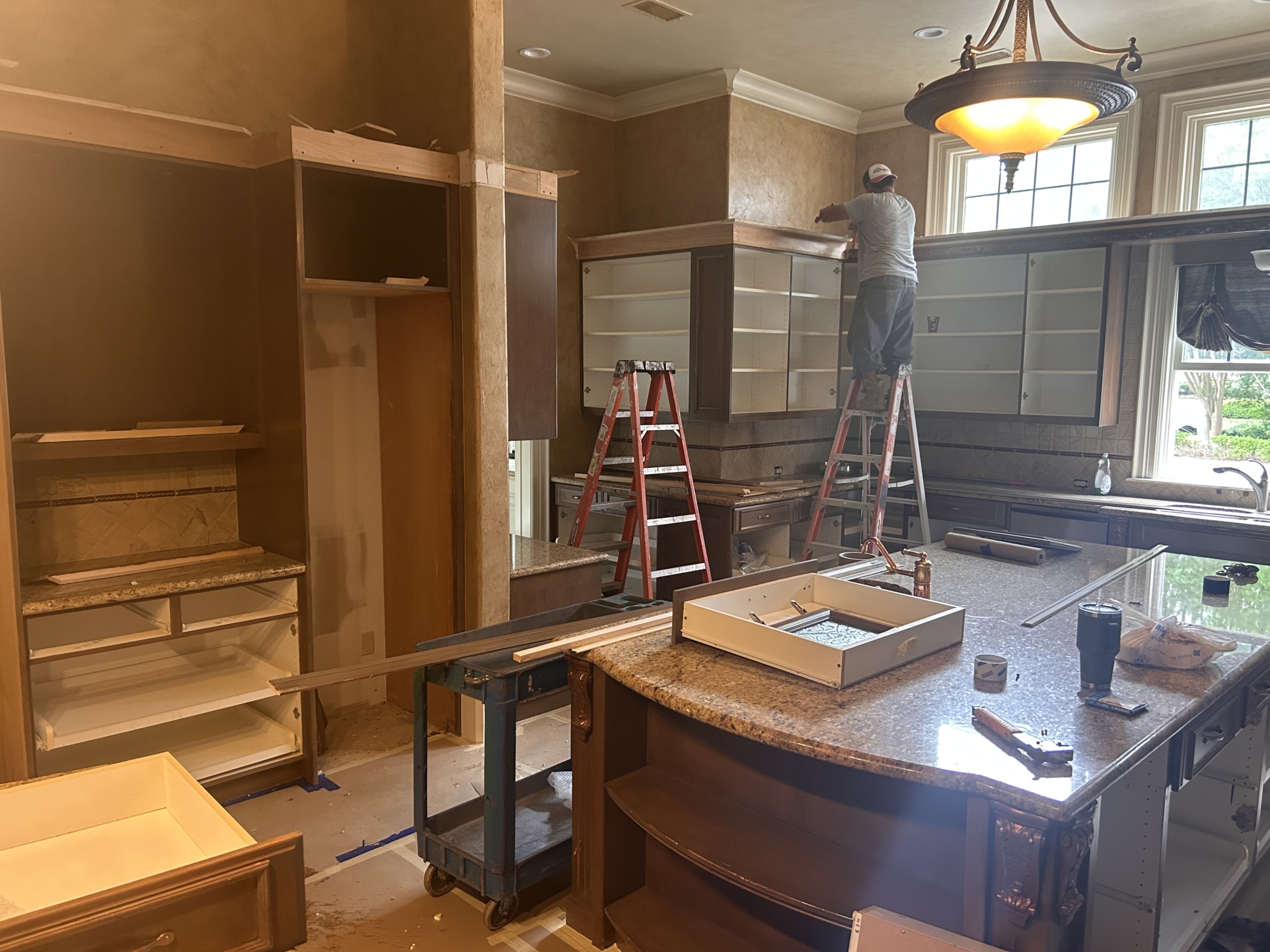 Traditional Or Transitional Kitchen Remodel in The Woodlands, TX by IG Remodeling project photo 6