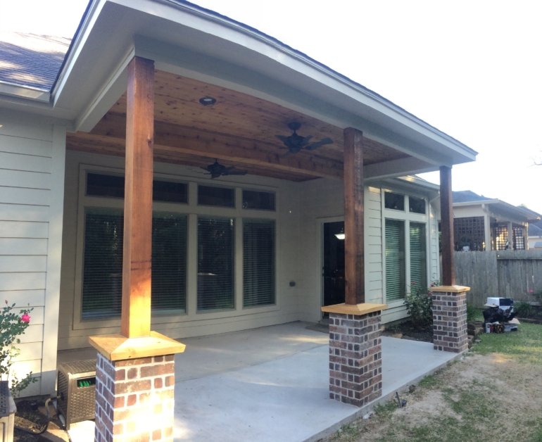 Seamless Patio Cover Addition – Spring, TX