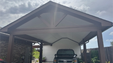 Detached Carport Installation – Hockley, TX