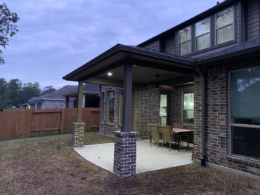 Beautiful Patio Cover for a Spring, TX Home