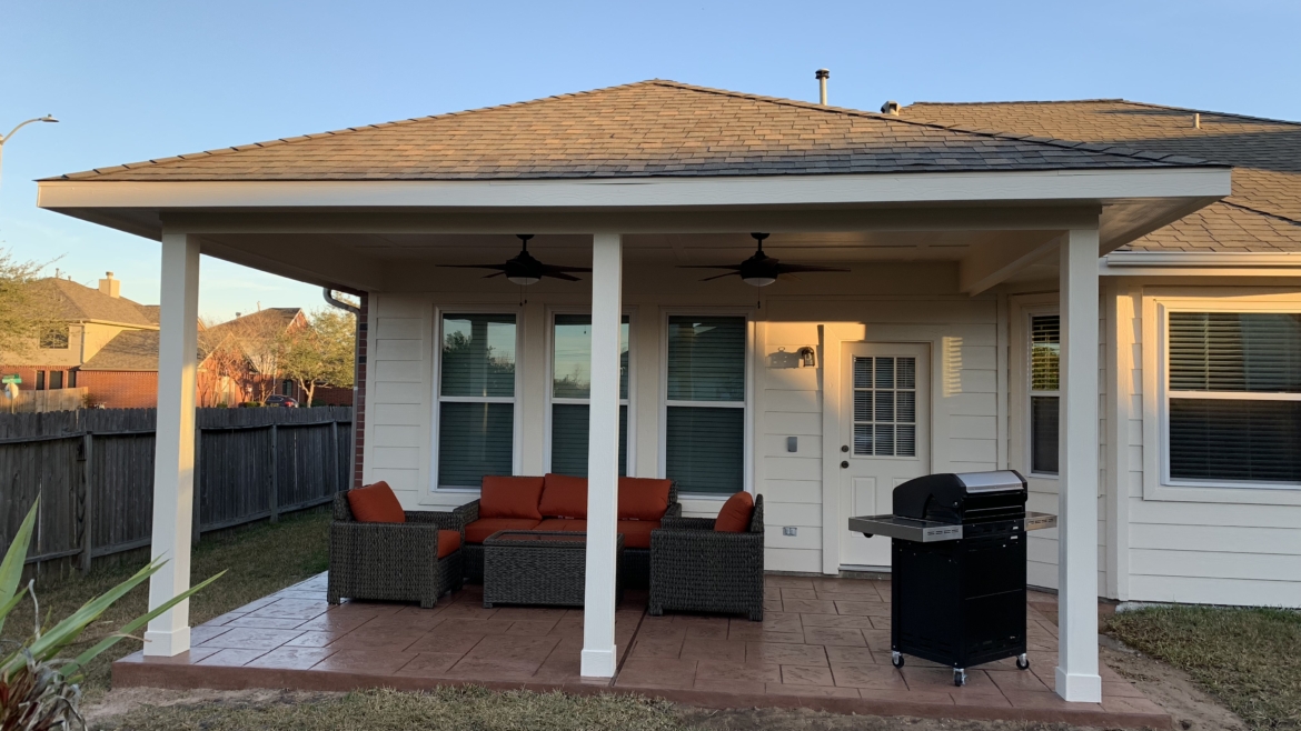 South Houston Patio Cover Design & Installation